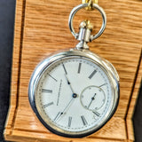 1888 ELGIN Natl Watch Co. Pocket Watch 16s 11 Jewels Grade 92 Wristwatch