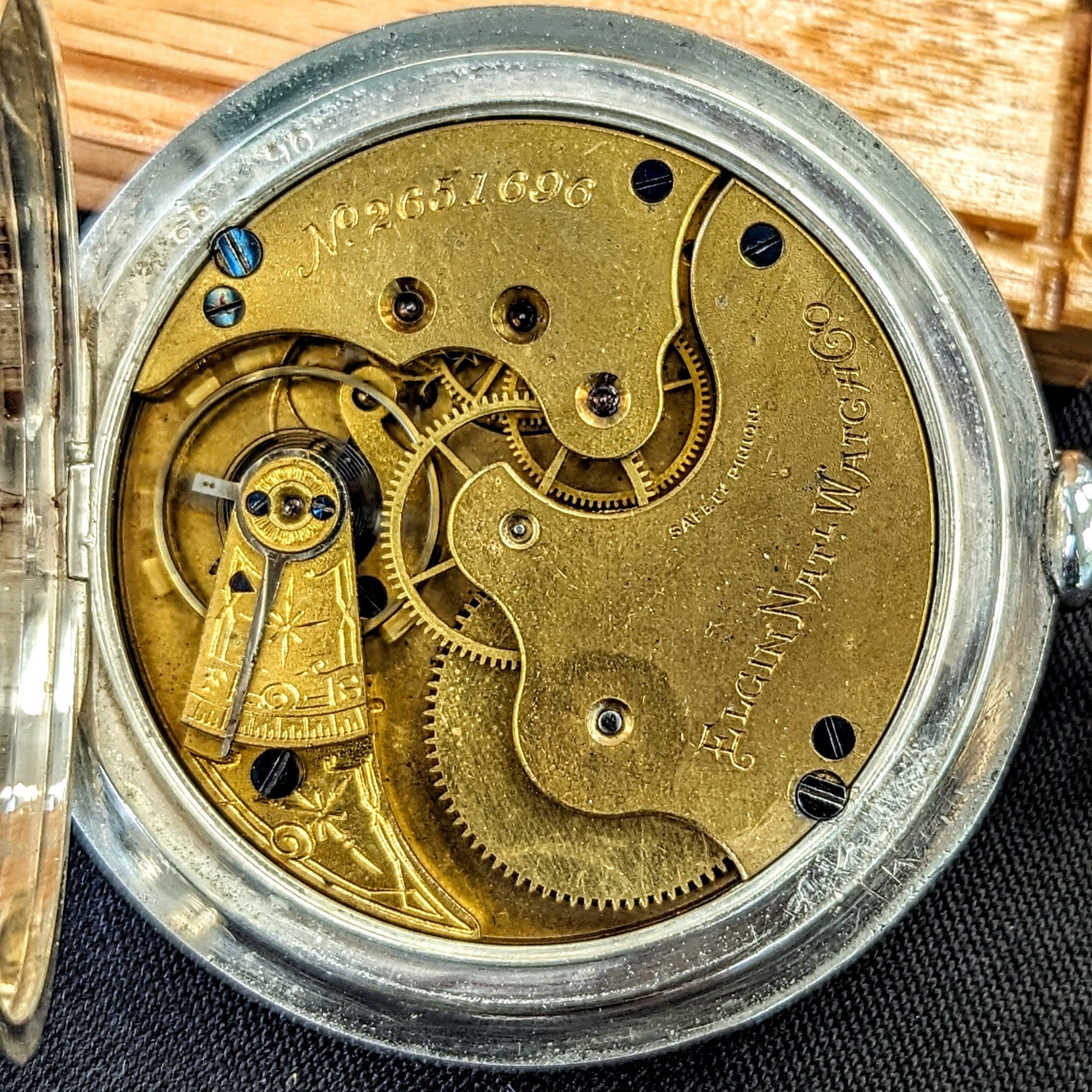 Buy 1888 ELGIN Natl Pocket Watch 16s 11 Jewels Grade 92 watch – SECOND ...