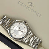 CONCORD Mariner Wristwatch Ref. 05.1.14.1186 Date Indicator - ALL Original! Boxes & Papers