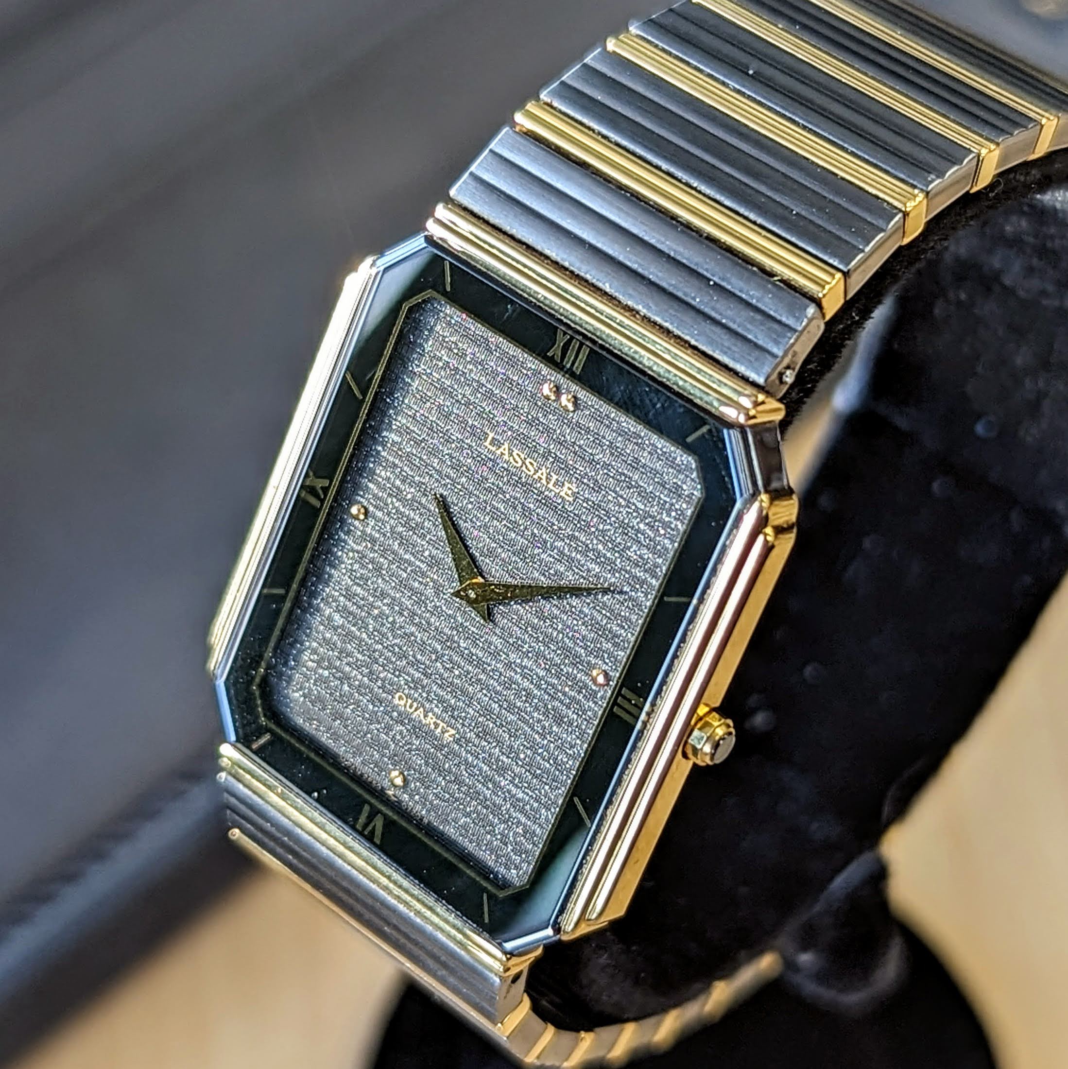 Elegant Seiko Lassale Quartz Vintage Man Watch