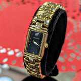 Ladies Bulova Watch Diamond Dial Quartz Wristwatch