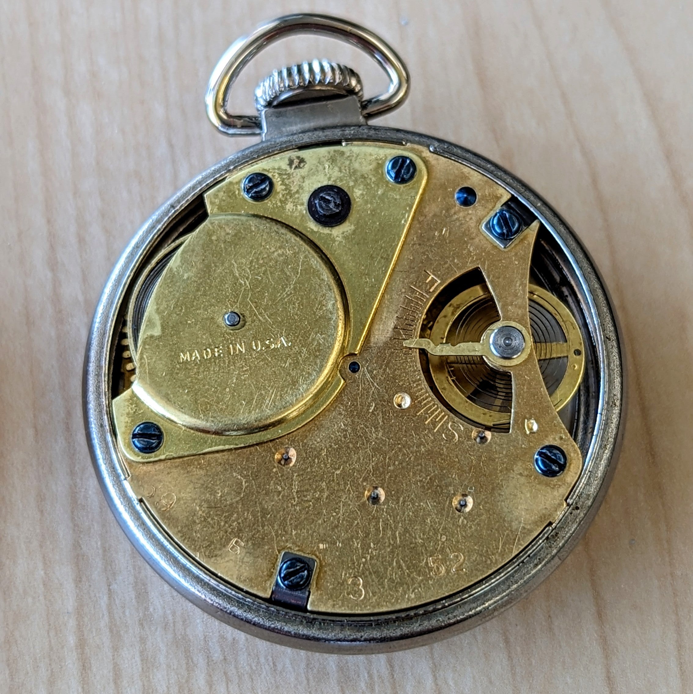 Westclox Pocket Pocket Watch Stem Replacement Vintage WESTCLOX