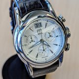 ESQ Swiss Chronograph Watch Date Indicator Ref. E5290 Quartz Wristwatch by Movado