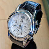 ESQ Swiss Chronograph Watch Date Indicator Ref. E5290 Quartz Wristwatch by Movado