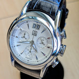 ESQ Swiss Chronograph Watch Date Indicator Ref. E5290 Quartz Wristwatch by Movado