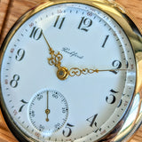 1905 ROCKFORD Pocket Watch 18s Grade 930 Lever Set 17 Jewels Adjusted Openface