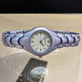 Ladies RELIC Watch Purple Aluminum Stainless Steel Bracelet Quartz Wristwatch - ZR33241