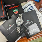 NOS TAG HEUER Carrera Automatic Watch WV211A-2 Calibre 5 Date Indicator Wristwatch ALL Original, Double Box & Papers!