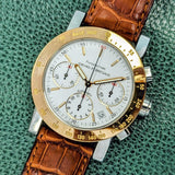 GIRARD PERREGAUX Chronograph Automatic Watch Ref. 7030 Swiss Wristwatch 18K GOLD Bezel