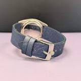 1969 Rolex Oysterdate Precision Watch 6694 Blue Dial 34mm Stainless Steel