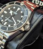 2014 Tudor Pelagos Automatic Watch 42mm Black Dial 25500TN Titanium - Full Set