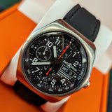 Bell & Ross Space 3 Professional Chronograph Watch 300.A-T Day/Date Automatic Wristwatch 42mm Titanium Case