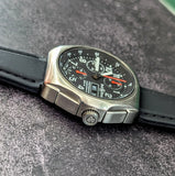 Bell & Ross Space 3 Professional Chronograph Watch 300.A-T Day/Date Automatic Wristwatch 42mm Titanium Case