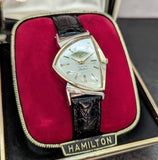 Vintage Hamilton Electric Pacer "Rockford Screw Products 25" Dial & 10K Gold Filled - In Original Box