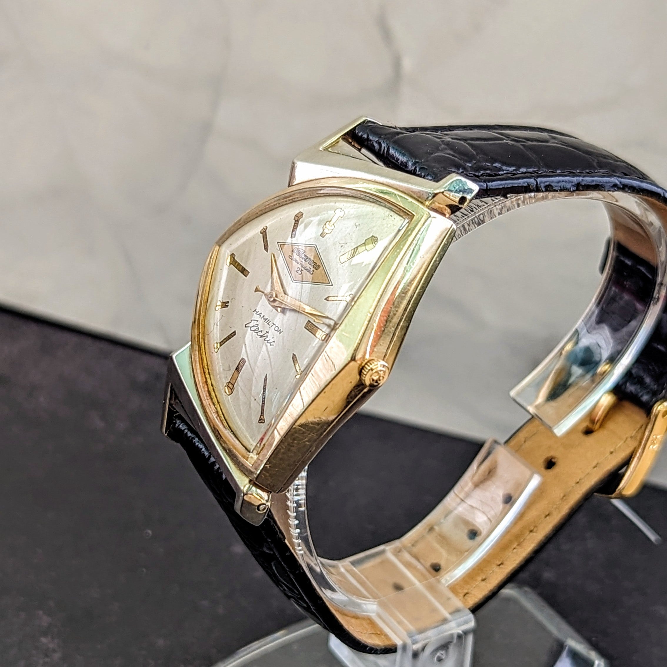 Hamilton Electric Pacer Watch – Rare Rockford Screw Dial | 1950s