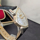 Vintage Hamilton Electric Pacer "Rockford Screw Products 25" Dial & 10K Gold Filled - In Original Box