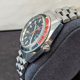 1976 Caravelle Set-O-Matic Watch Dual-Day 666ft Diver Swiss Automatic Wristwatch