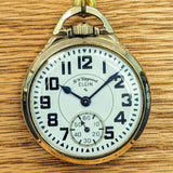 1954 Elgin B.W. Raymond Pocket Watch 16s Grade 571 Lever Set 21 Jewels 9 Adjustments