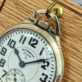 1954 Elgin B.W. Raymond Pocket Watch 16s Grade 571 Lever Set 21 Jewels 9 Adjustments