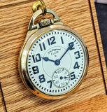 1954 Elgin B.W. Raymond Pocket Watch 16s Grade 571 Lever Set 21 Jewels 9 Adjustments