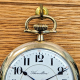 1914 Hamilton Railroad Pocket Watch Openface 18s Grade 940 21 Jewels