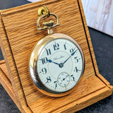 1914 Hamilton Railroad Pocket Watch Openface 18s Grade 940 21 Jewels