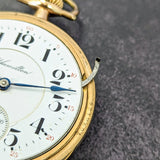 1914 Hamilton Railroad Pocket Watch Openface 18s Grade 940 21 Jewels