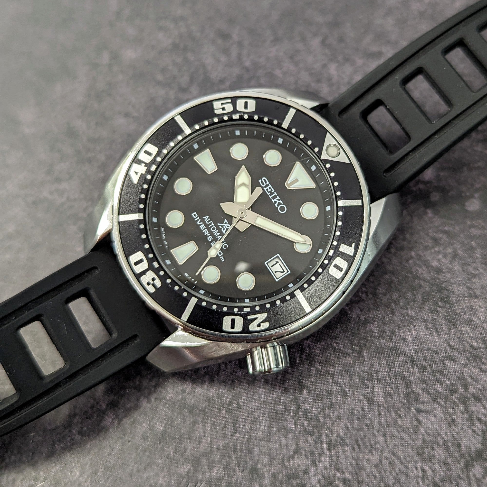 Seiko Prospex SBDC031 “Black Sumo” Automatic Diver Watch