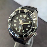 Seiko Prospex Automatic Diver Watch SBDC031 "Black Sumo" Scuba 200m Date Indicator - S.S. Case
