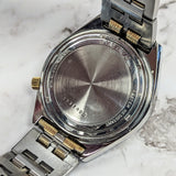 1977 Bulova Accutron Watch Day/Date ALL Two-Tone S.S. Wristwatch 2193 - ALL Original 2-Box & Papers