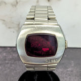 Vintage Pulsar P2 Digital LED Watch Time Computer Astronaut ALL S.S. Wristwatch