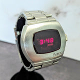 Vintage Pulsar P2 Digital LED Watch Time Computer Astronaut ALL S.S. Wristwatch