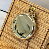 Vintage Bulova Chesterfield Dress Pocket Watch Openface 15 Jewels 17AH - w/Chain