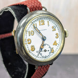Vintage Wizard Trench Watch Swiss Made Military WWI Wristwatch