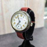 Vintage Wizard Trench Watch Swiss Made Military WWI Wristwatch