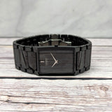 CITIZEN Stiletto Blade Eco-Drive Ceramic Watch AR3045-52E 28mm Dress Wristwatch