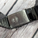 CITIZEN Stiletto Blade Eco-Drive Ceramic Watch AR3045-52E 28mm Dress Wristwatch