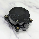 Vintage Elgin WWII Aircraft Clock 8 Days Manual-Wind - ALL Black - Snyder Tag