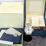 Longines Conquest V.H.P. Watch L3.716.4 41mm S.S. ALL Original 2-Box & Papers