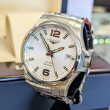 Longines Conquest V.H.P. Watch L3.716.4 41mm S.S. ALL Original 2-Box & Papers