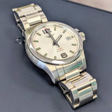 Longines Conquest V.H.P. Watch L3.716.4 41mm S.S. ALL Original 2-Box & Papers