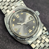 Vintage Glycine Diver 4142 Automatic Watch 37mm – 600ft – Swiss Made – 1970s