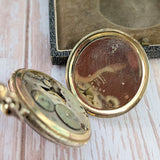 1921 Longines Pocket Watch Openface 15 Jewels 3 Adj. Cal. 1879 Swiss Made - Original Chain & Display Box