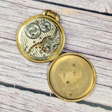 1943 Hamilton Railroad 992B Pocket Watch 16s Openface 21 Jewels 10K GF W/Chain