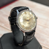 Vintage Helbros Invincible Watch Stainless Steel Back 33mm Wristwatch