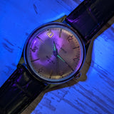 Vintage Helbros Invincible Watch Stainless Steel Back 33mm Wristwatch