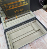 NOS Parker Premier Sterling Silver Roller Ball Pen ALL Original - Box & Papers