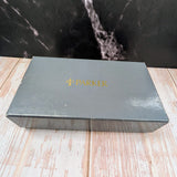 NOS Parker Premier Sterling Silver Roller Ball Pen ALL Original - Box & Papers