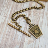 1897 HAMILTON Pocket Watch 18s Openface Grade 930 16 Jewels Gold Filled Case with Chain & Fob