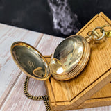 1897 HAMILTON Pocket Watch 18s Openface Grade 930 16 Jewels Gold Filled Case with Chain & Fob